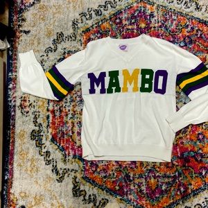 Mardi Gras Mambo sweater
